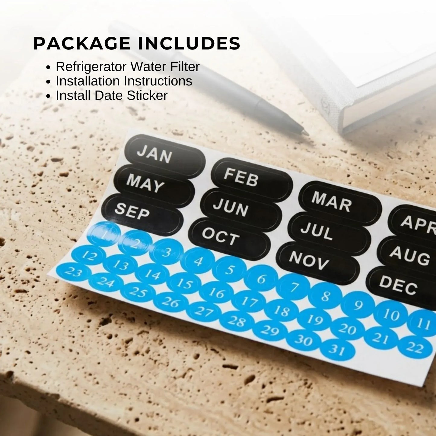 5 EXTERNAL FRIDGE WATER FILTER For AMANA MIELE BEKO FISHER PAYKEL LIEBHERR