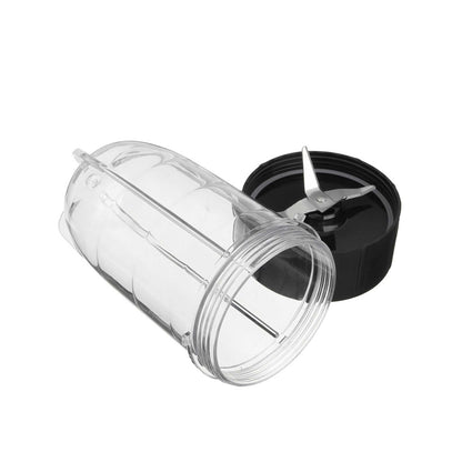 500ml Tall Cup Replacement + Extractor Cross Blade Compatible with Magic Bullet