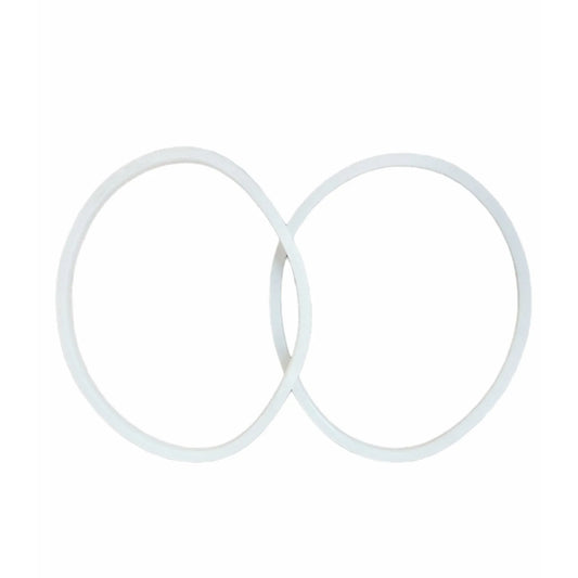 Kitchee 2x For Nutribullet Rubber White Seal - Gasket Ring For 600 600W