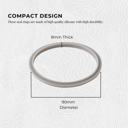 For Nutribullet Short Cup + Handheld Lip Ring + Grey Seal 900 and 600 Models