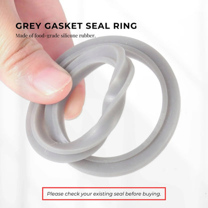 4x Grey Gasket Seal Ring Compatible with Nutribullet 600 900 1200W 90mm