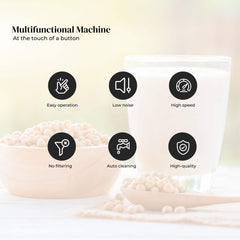 Electric Soy Bean Milk Maker Machine - Automatic Soya Almond Nut Blender Tristar Online