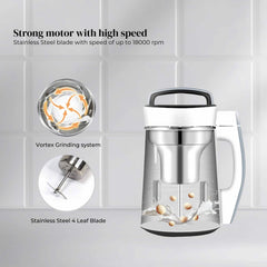 Electric Soy Bean Milk Maker Machine - Automatic Soya Almond Nut Blender Tristar Online