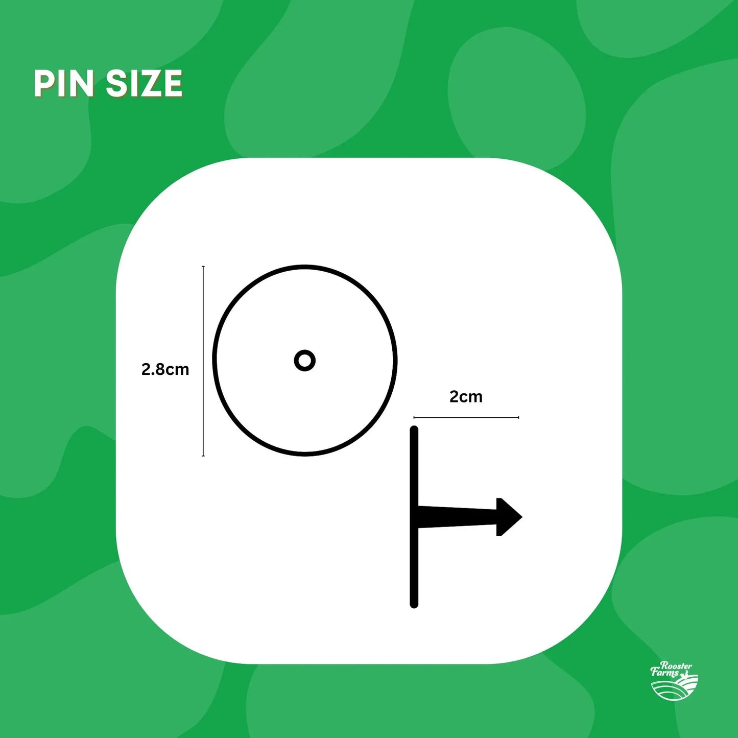 1-100 Cattle Number Ear Tags Set - Green Pig Sheep Goat Livestock Label
