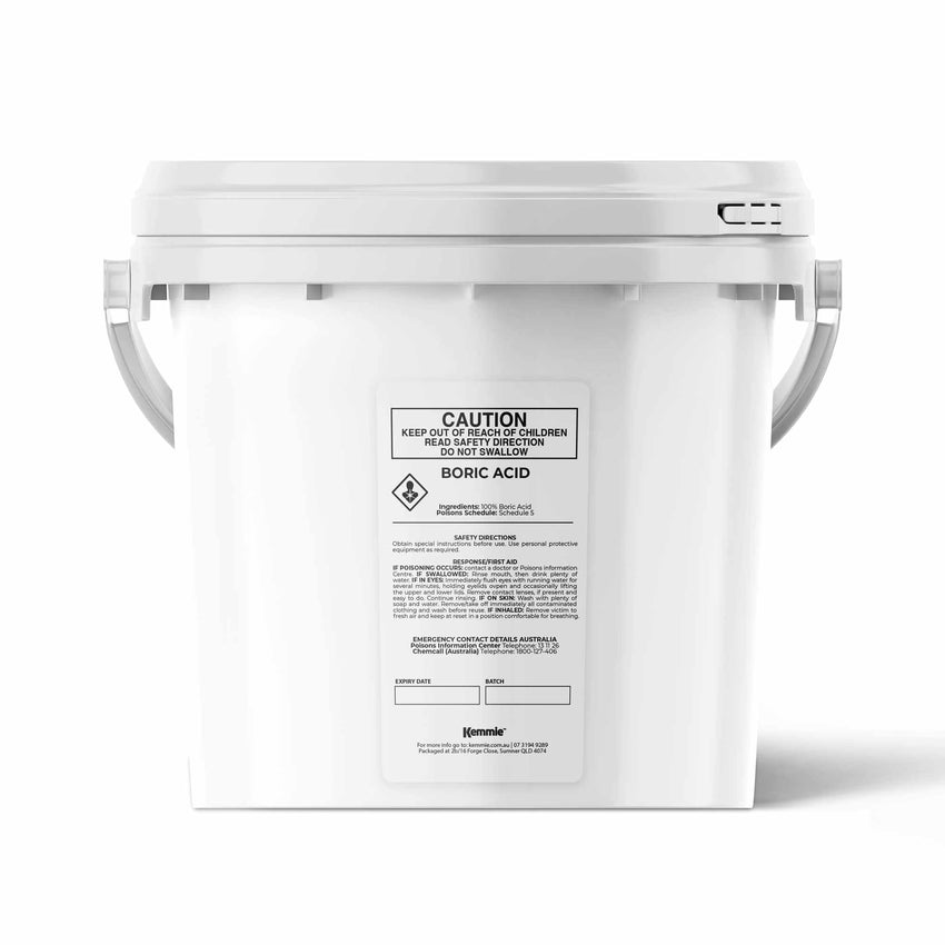 1Kg Boric Acid Powder Bucket 99.9% Pure Fully Soluble Granule Pest Ant Roaches Tristar Online