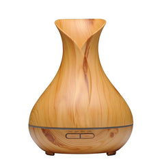 Essential Oil Aroma Diffuser Tulip Light Wood Colour Ultrasonic Mist Humidifier Tristar Online