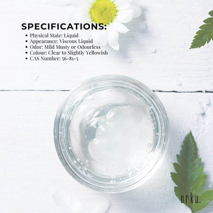 500mL Glycerine Refined USP 99.9% Glycerol Pharmaceutical Vegetable Soybean Rapeseed