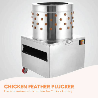 Rooster Farms 50cm Chicken Feather Plucker Electric Poultry Defeathering Machine