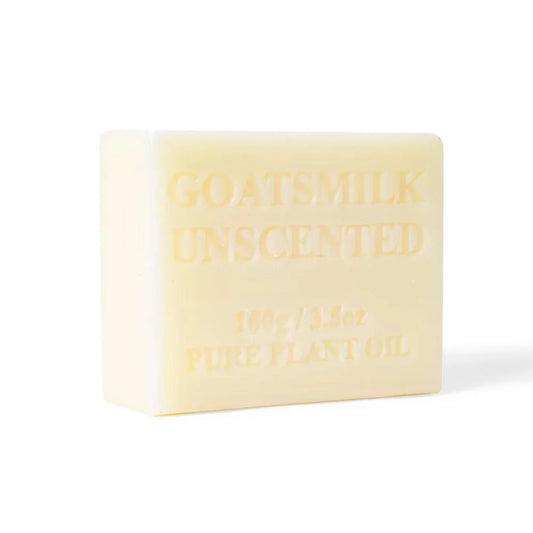 Orku 10 x 100g Unscented Goat Milk Soap Bars Australian Made