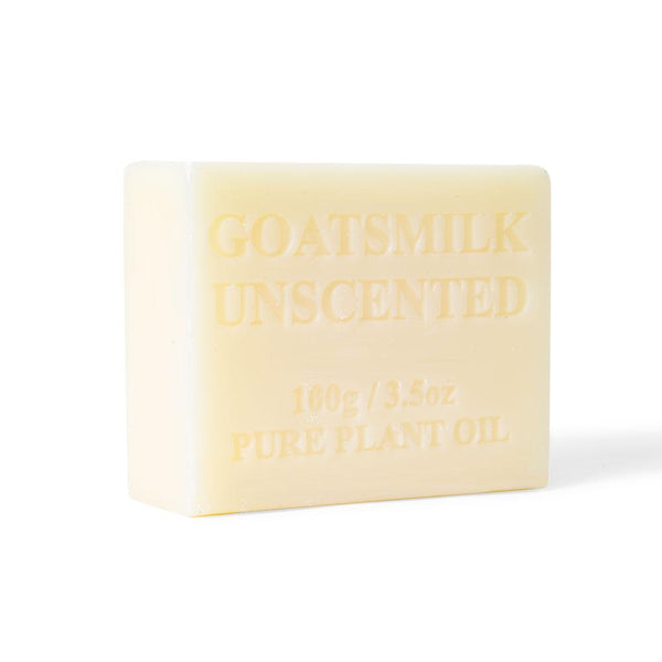 10x 100g Goats Milk Soap Bars -Unscented For Sensitive Pure Australian Skin Care