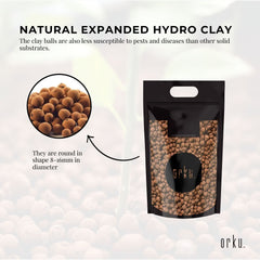 5L Hydro Clay Balls - Organic Premium Hydroponic Expanded Plant Growing Medium Tristar Online