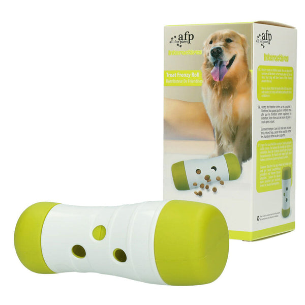 Dog Treat Frenzy Roll - Interactive Dispenser Feeder Toy All For Paws Pet Tristar Online