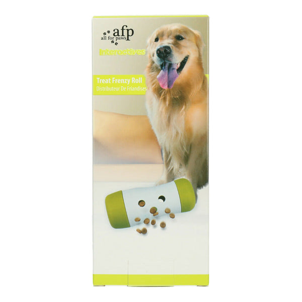 Dog Treat Frenzy Roll - Interactive Dispenser Feeder Toy All For Paws Pet Tristar Online