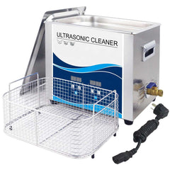 10L Digital Ultrasonic Cleaner Jewelry Ultra Sonic Bath Degas Parts Cleaning Tristar Online