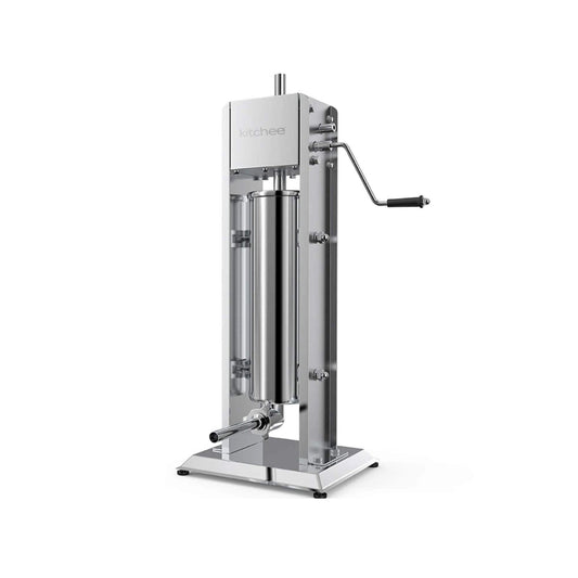 7L Manual Vertical Sausage Filler - Stainless Stuffer Meat Press Machine
