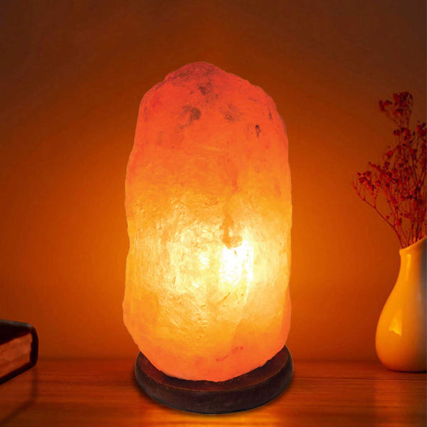 12V 12W 2-3 Kgs Himalayan Pink Salt Lamp Natural Rock Crystal Light Bulb On/Off Tristar Online