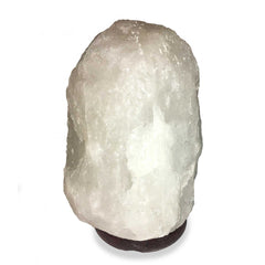 12V 12W 3-5Kg Himalayan White Salt Lamp Crystal Rock Natural Shape Unique Lamps Tristar Online