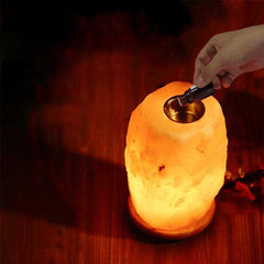 12V 12W 3-5kg Himalayan Pink Salt Diffuser Essential Oil Lamp Aromatherapy On/Off Tristar Online