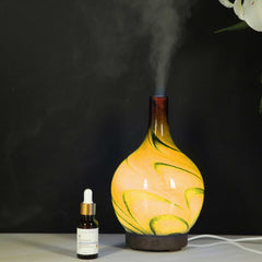 Essential Oil Aroma Diffuser - 100ml Glass Marble Aromatherapy Mist Humidifier Tristar Online