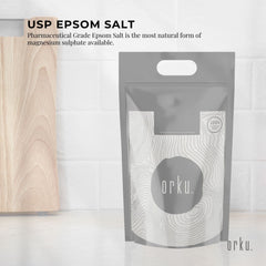 5kg USP Epsom Salt Pharmaceutical Grade - Magnesium Sulfate Body Bath Salts Tristar Online