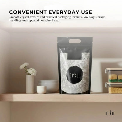 Orku 20Kg USP Epsom Salt Crystals Magnesium Sulphate - Bath Soak Salts