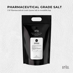 Bulk 20kg USP Epsom Salt Pharmaceutical Grade - Magnesium Sulfate Bath Salts Tristar Online