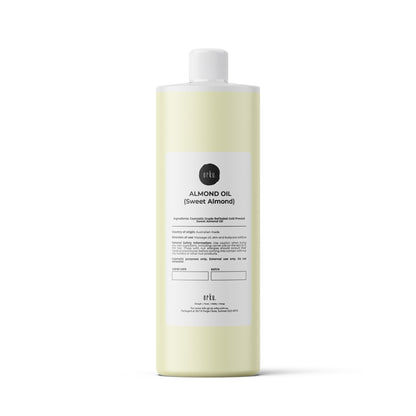 Orku 500ml Sweet Almond Oil 100% Pure Refined Cosmetic Carrier Skin Hair