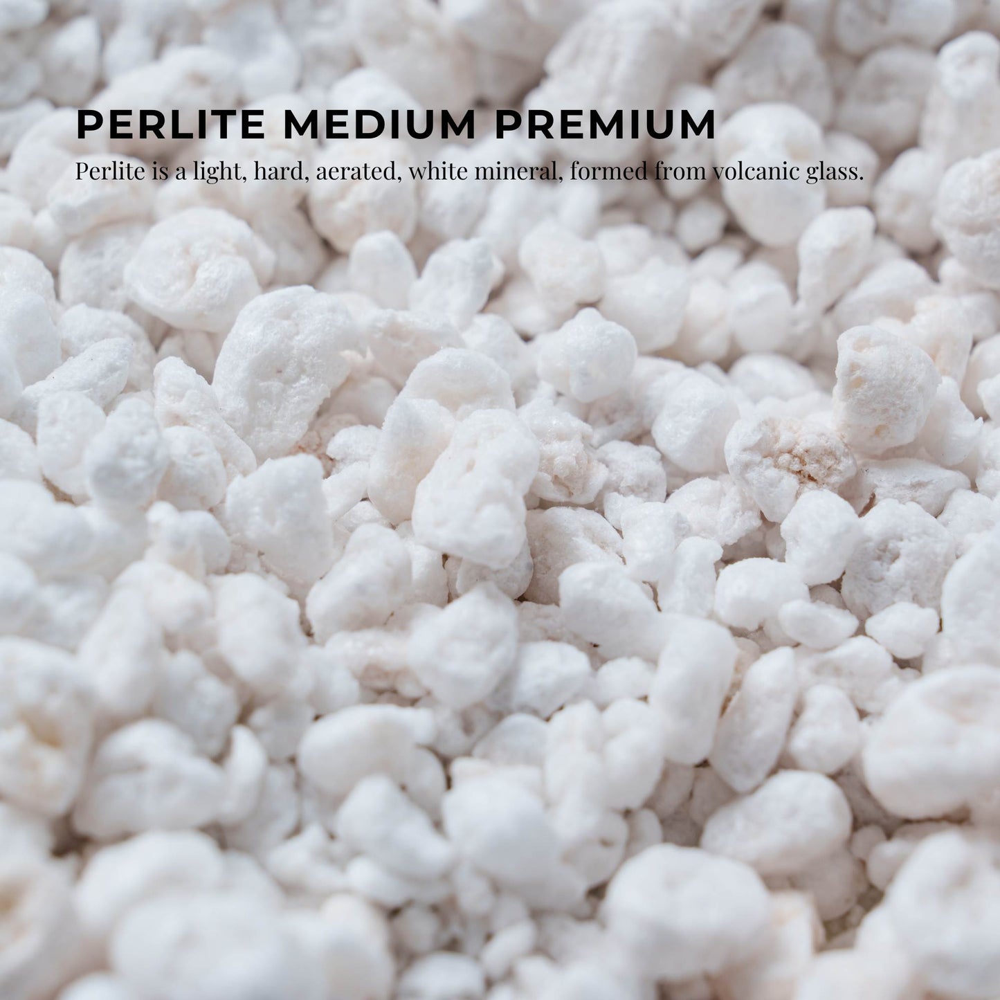 100L Perlite Medium Premium Soil Expanded Plant Growing Media Plants Hydroponics