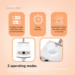 Facial Steamer and Magnifying Lamp 2in1 Beauty Machine Face Spa Magnifier Stand Tristar Online