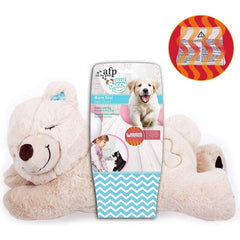 Puppy Warm Toy Bear Dog Heat Pack Comfort Plush Soft Toys Feeling Sleep Aid AFP Tristar Online