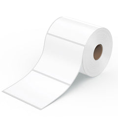 1 Roll x 400 Label Stickers 102x150mm - Direct Thermal White Shipping Labels Tristar Online