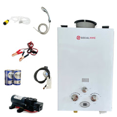 6L Portable Gas Water Heater Shower Outdoor Camping Hot Pump Tankless LPG System Tristar Online