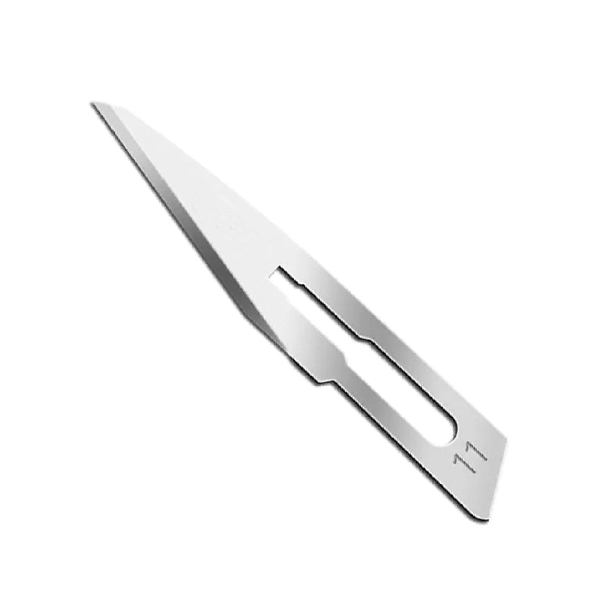 100 Surgical Scalpel Blades Size 11 Sterile Carbon Steel Disposable Sealed Tristar Online