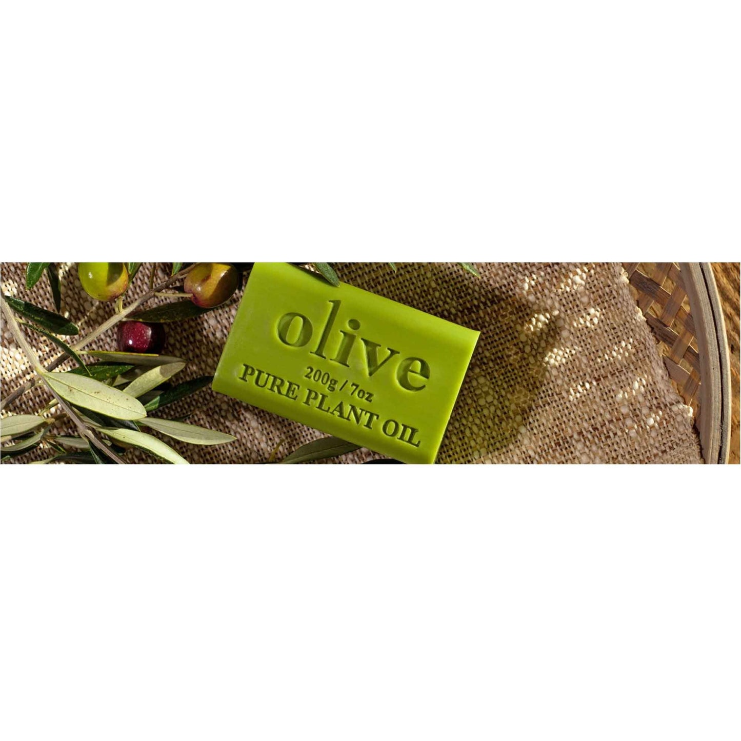 Orku 2 x 200g Olive Plant Oil Soap Bars Australian Made