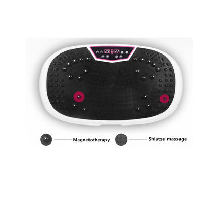 Social Hike 60cm Vibration Plate Machine Full Body Exercise Platform White