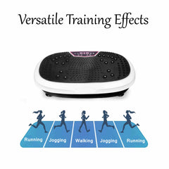 White Mini Vibration Platform - Magnet Therapy Vibrating Machine Exercise Plate Tristar Online