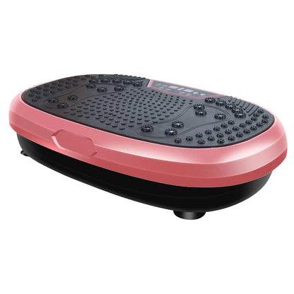 Social Hike 60cm Vibration Plate Machine Full Body Exercise Platform Pink