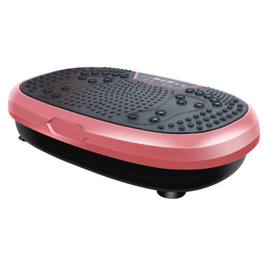 Social Hike Pink Mini Vibration Plate - Vibrating Exercise Machine Platform