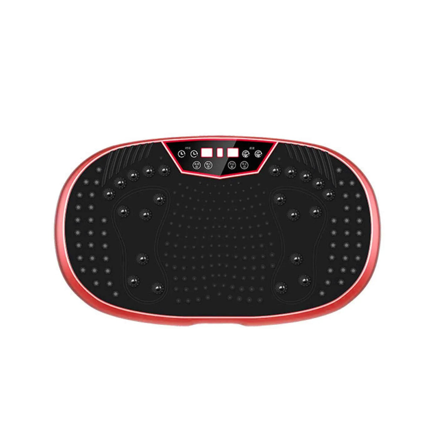 Social Hike 60cm Vibration Plate Machine Full Body Exercise Platform Red
