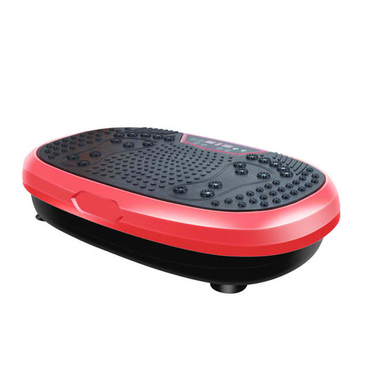Social Hike Red Mini Vibration Plate - Vibrating Exercise Machine Platform
