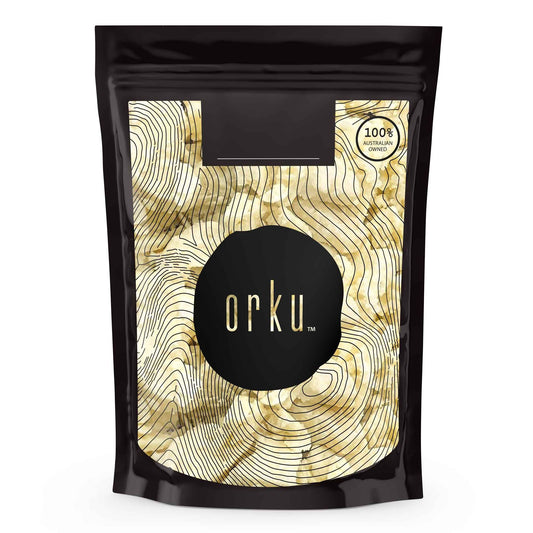 Orku 2Kg Organic Unrefined Shea Butter Raw African Karite Chunks