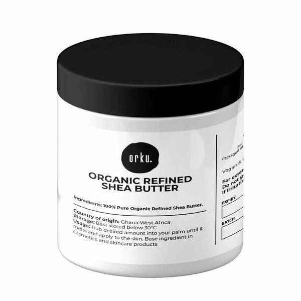200g Refined Shea Butter Jar - Organic Pure African Karite Moisturiser Tristar Online