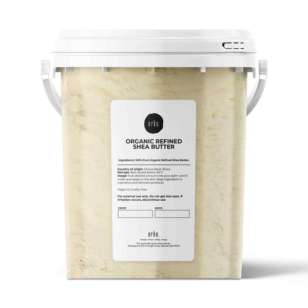 1Kg Refined Shea Butter Tub - Organic Pure African Karite Moisturiser Tristar Online