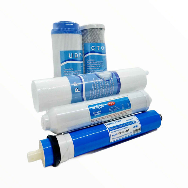 5 Stage RO Water Filter Cartridge Replacement Pack Reverse Osmosis Home System Tristar Online