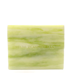 4x 100g Plant Oil Soap Basil Lime Mandarin Scent Pure Natural Vegetable Base Bar Tristar Online