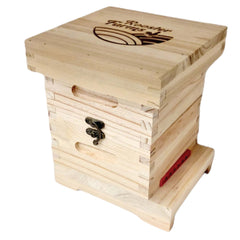 Mini Beehive Box 2 Tier Timber Decor Art Apiarist Gift Jewellery Trinkets Storage Tristar Online