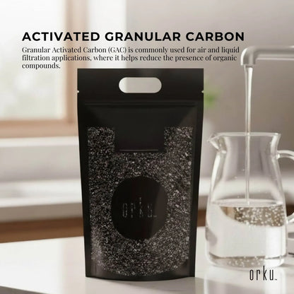 Orku 5Kg Granular Activated Carbon GAC Coconut Shell Charcoal Filtration Media
