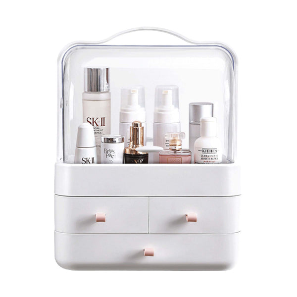 Makeup Organiser Storage Box - Cosmetic Jewellery Vanity Portable Display Case Tristar Online