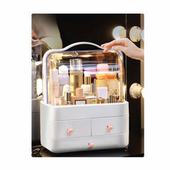 Makeup Organiser Storage Box - Cosmetic Jewellery Vanity Portable Display Case Tristar Online
