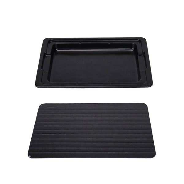 Fast Defrosting Meat Tray FDA Approved - Medium Miracle Aluminium Thawing Plate Tristar Online